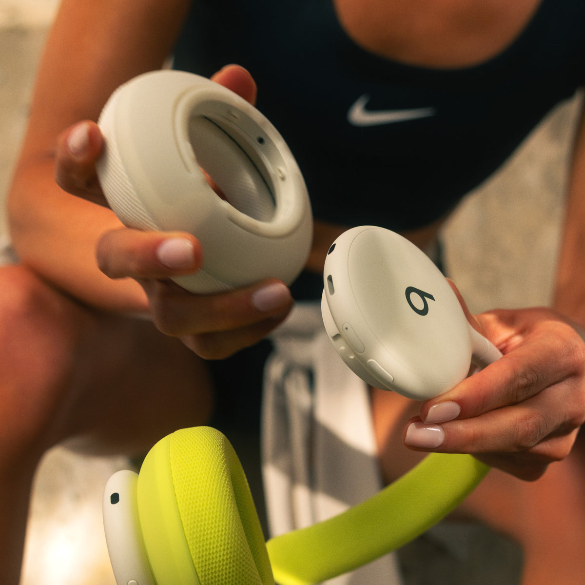 Kit de coussinets Beats 360 – Coussinets en maille technique pour écouteurs et arceau Volt
