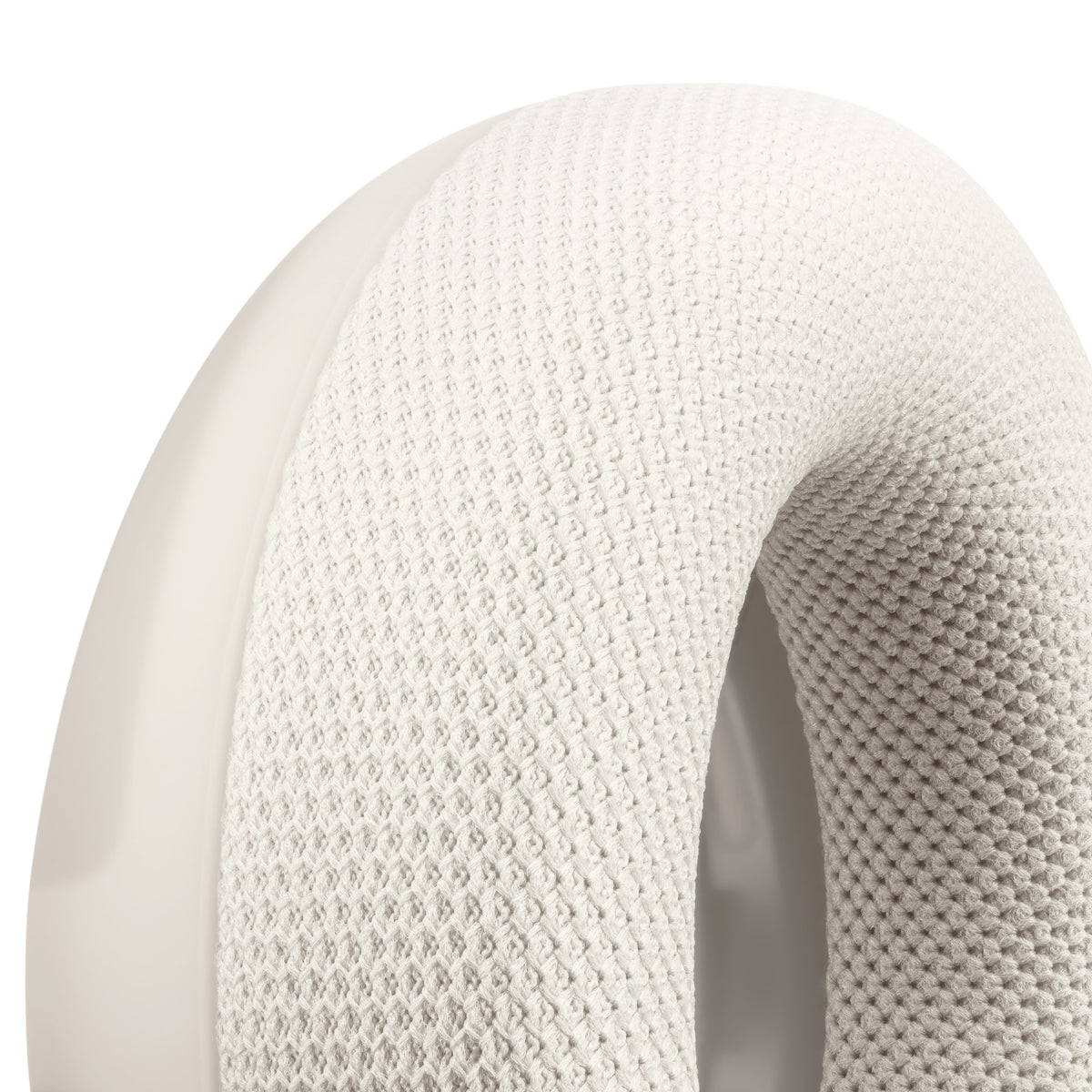 Beats 360 over-ear koptelefoon – Wolkenwit + Wolkenwitte kussens van hoogwaardig gebreid textiel