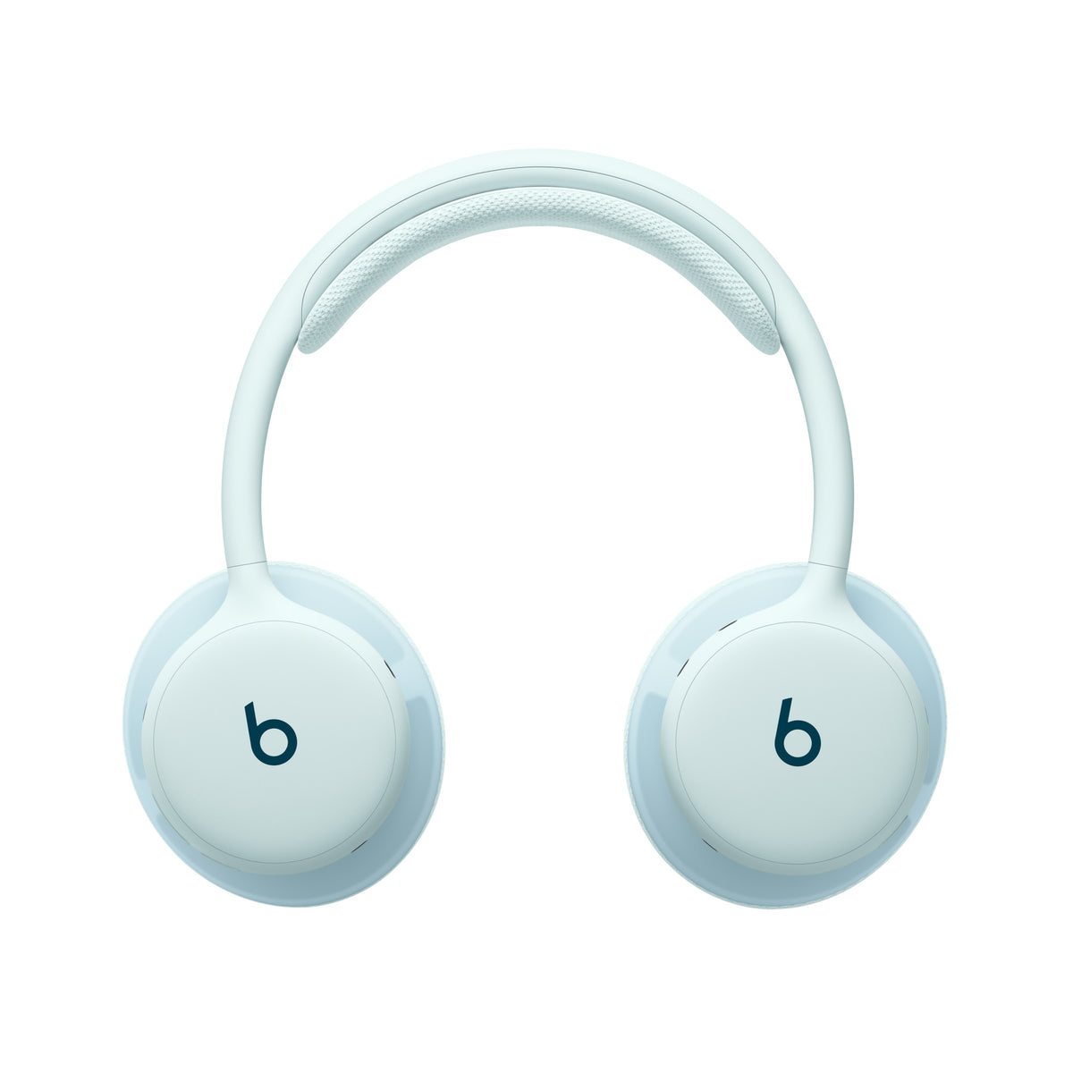 Beats 360 over-ear koptelefoon – Zachtblauw + Zachtblauwe kussens van hoogwaardig gebreid textiel