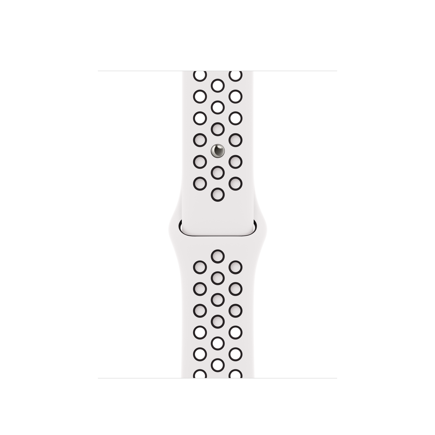 EOL Sportbandje van Nike - Summit white/zwart (41 mm)