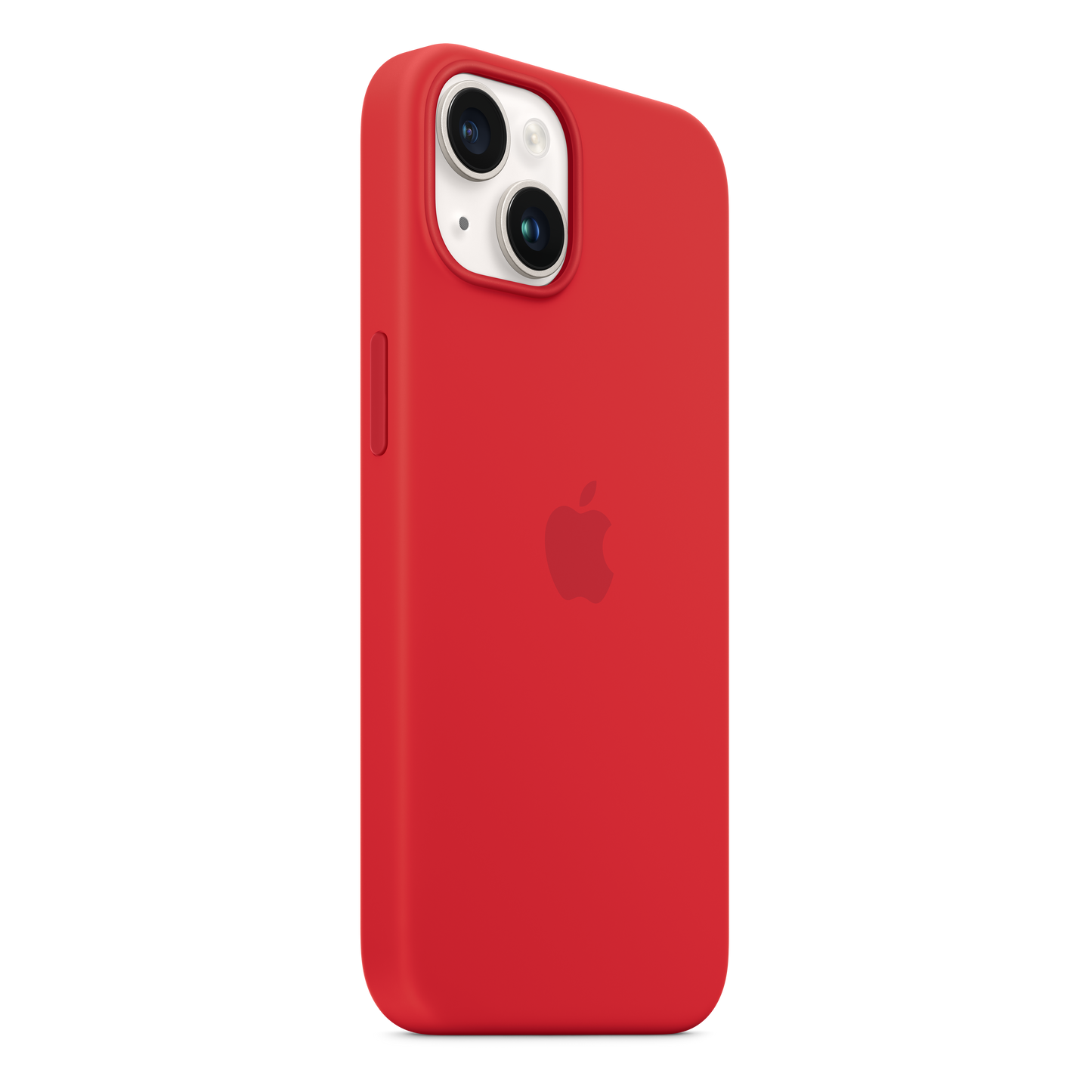 Coque en silicone avec MagSafe pour iPhone 14 - (PRODUCT)RED