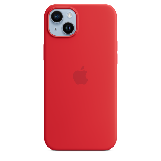 EOL Siliconenhoesje met MagSafe voor iPhone 14 Plus - (PRODUCT)RED