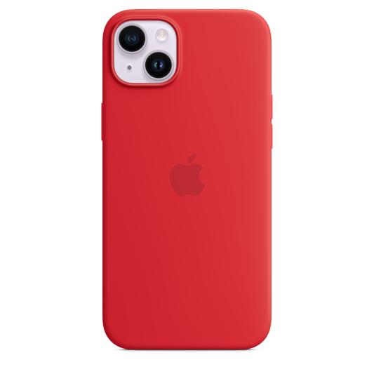 EOL Siliconenhoesje met MagSafe voor iPhone 14 Plus - (PRODUCT)RED
