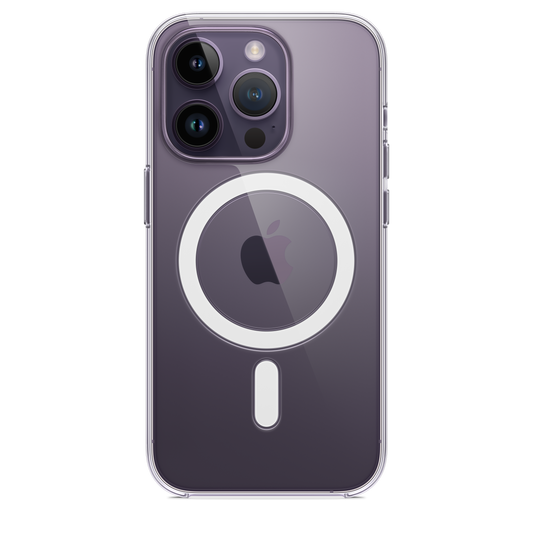 Coque transparente avec MagSafe pour iPhone 14 Pro