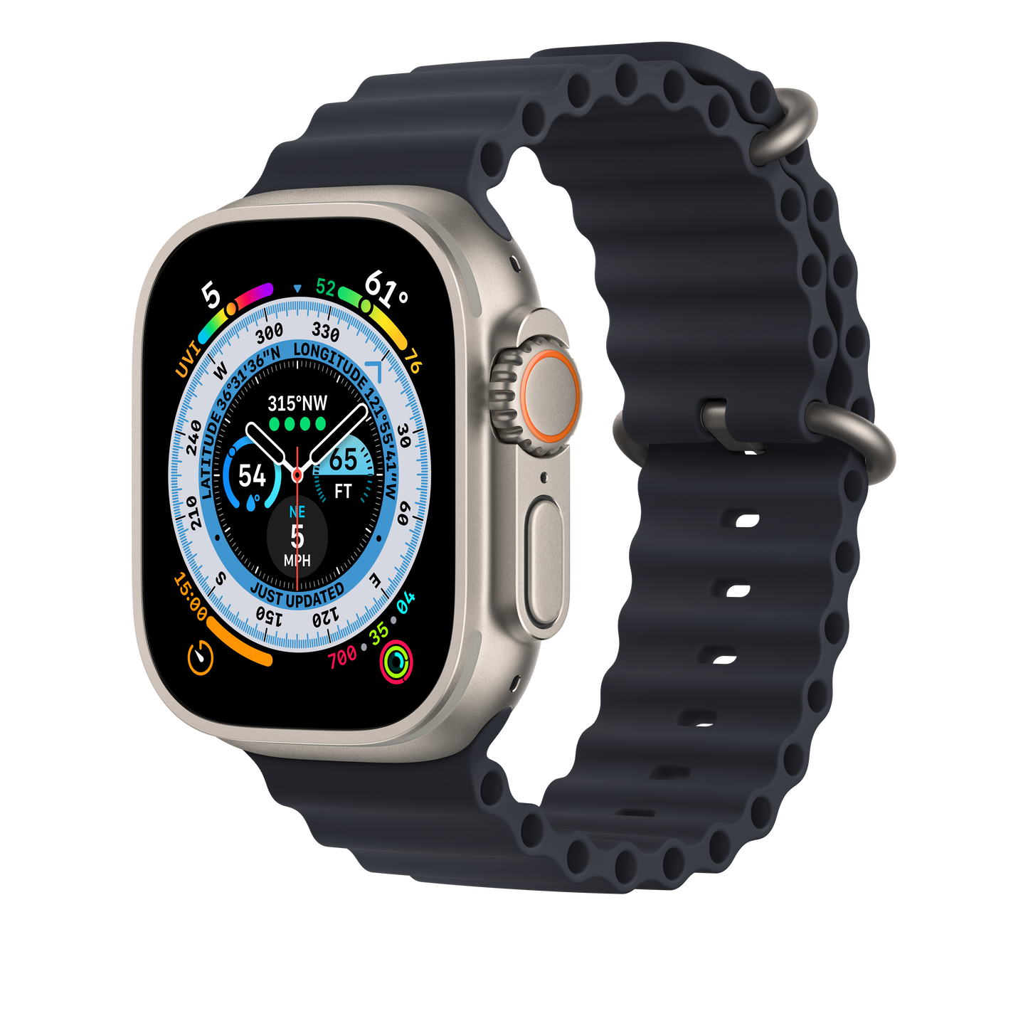 EOL Verlengstuk voor Ocean-bandje - Middernacht (49 mm)