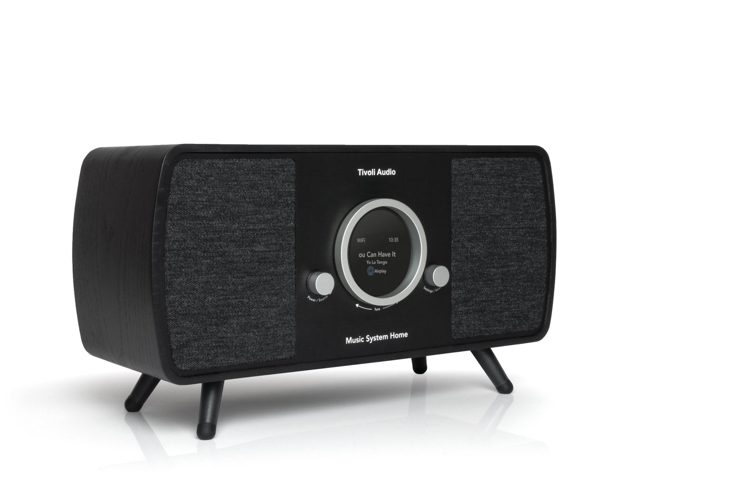 Tivoli Music System Home - Bluetooth + Wi-Fi - Black/Black