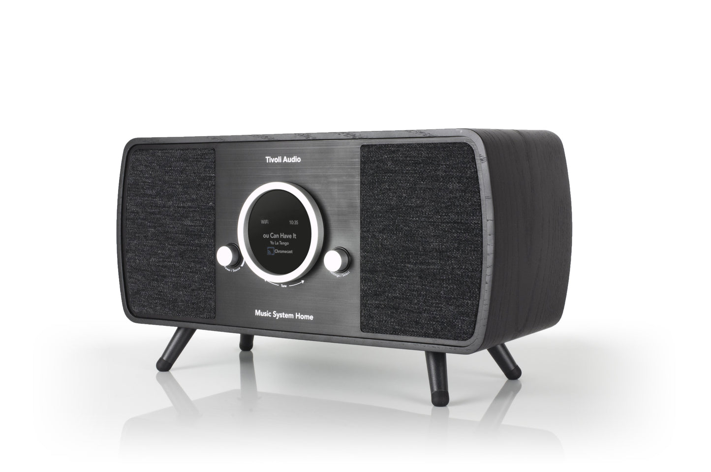 Tivoli Music System Home - Bluetooth + Wi-Fi - Black/Black