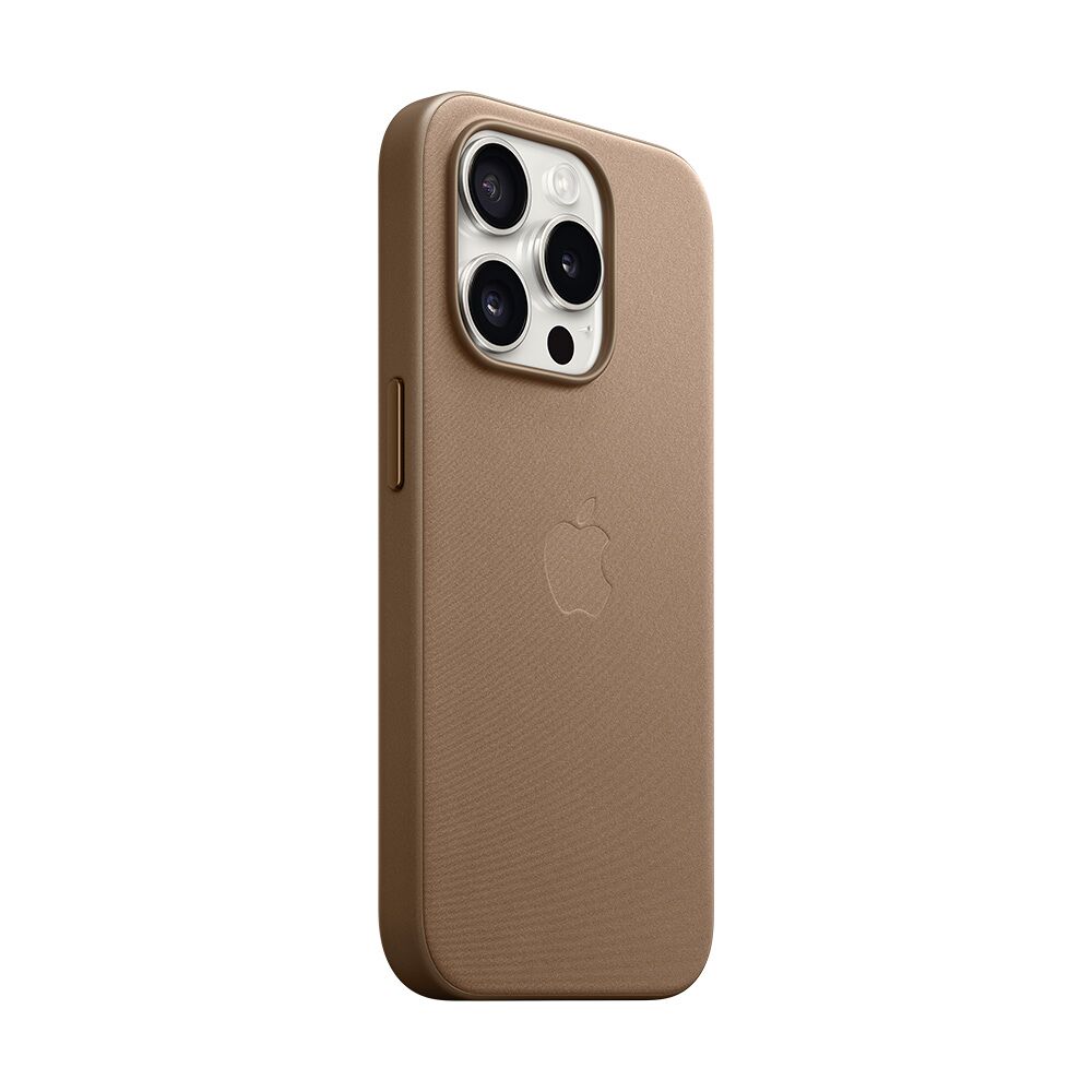 [OPEN BOX] FineWoven hoesje met MagSafe voor iPhone 15 Pro - Taupe