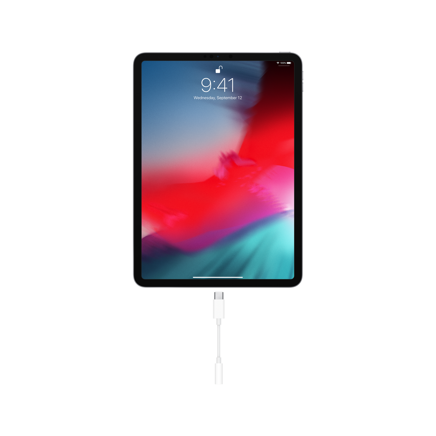 USB‑C-naar-mini‑jack-adapter