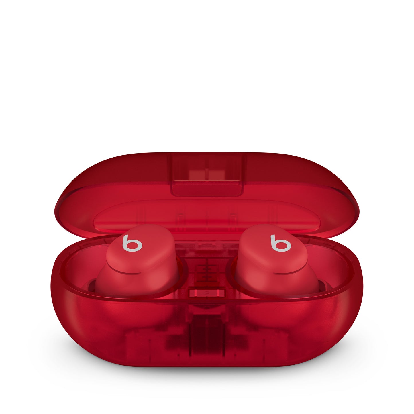 Beats Solo Buds - Echt draadloze oortjes - Transparant rood