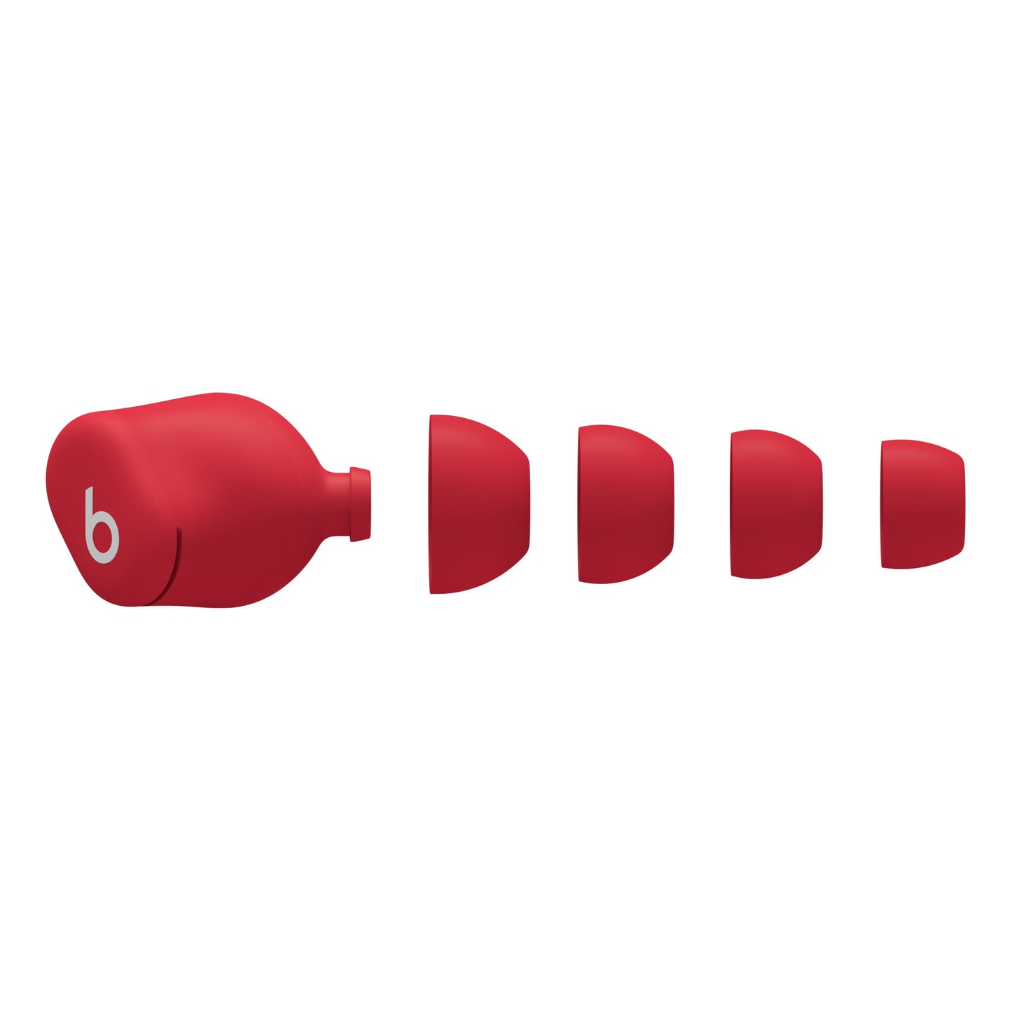 Beats Solo Buds - Echt draadloze oortjes - Transparant rood