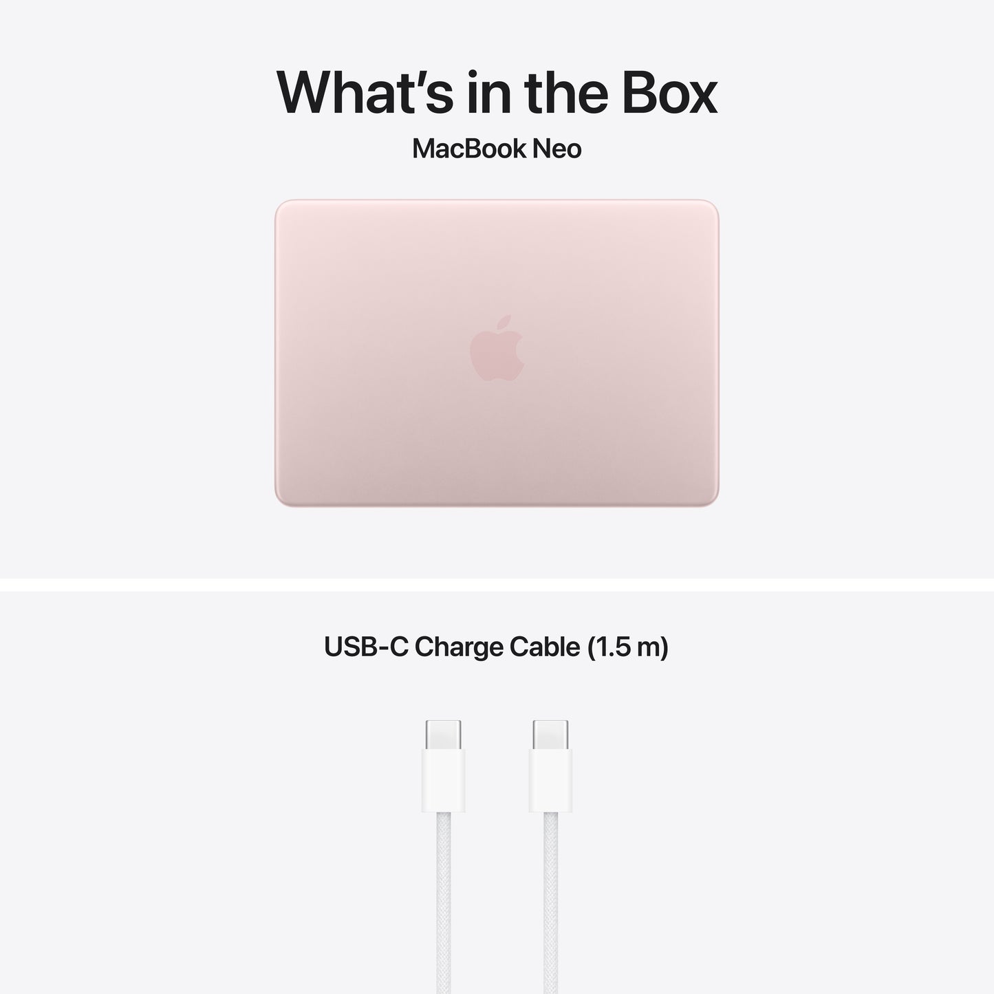 13-inch MacBook Neo: Apple A18 Pro-chip met 6‑core CPU en 5‑core GPU, Magic Keyboard met Touch ID, 8 GB, 512 GB SSD - Blos (Qwerty NL)