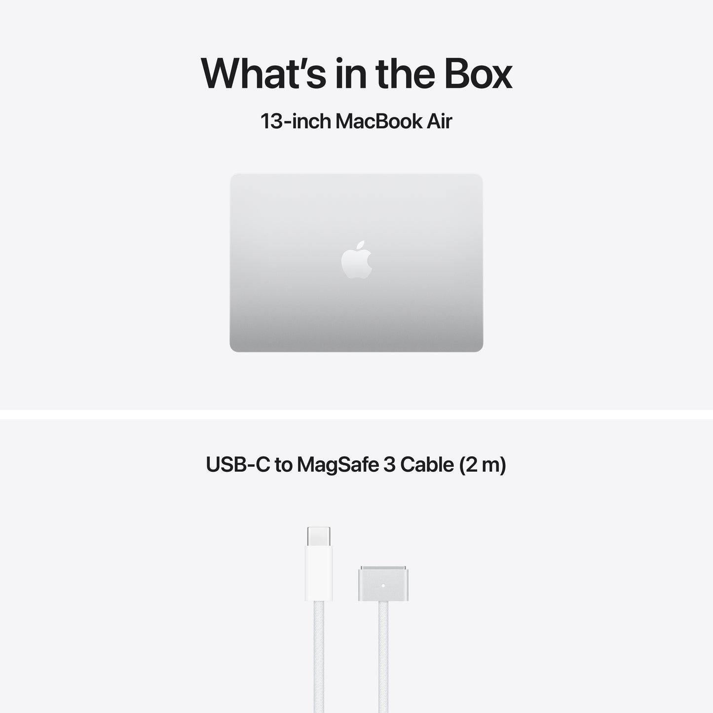 13-inch MacBook Air: Apple M5-chip met 10‑Core CPU en 10‑Core GPU, 24 GB, 1 TB SSD - Zilver (Azerty FR)