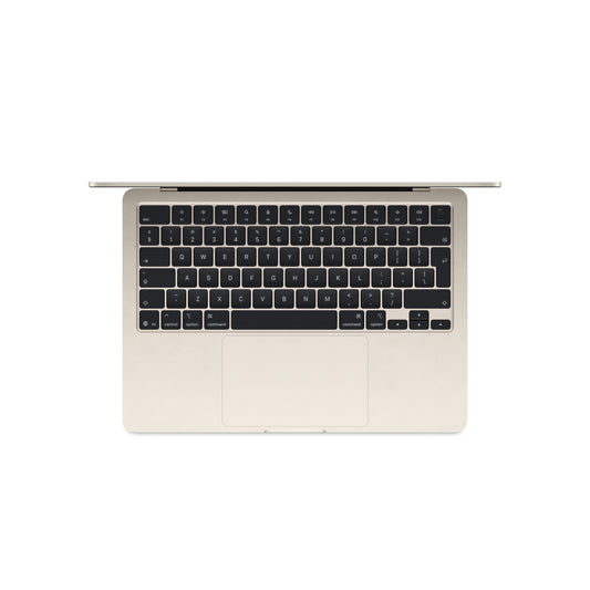 13-inch MacBook Air: Apple M5-chip met 10‑Core CPU en 10‑Core GPU, 16 GB, 1 TB SSD - Sterrenlicht (Azerty FR)