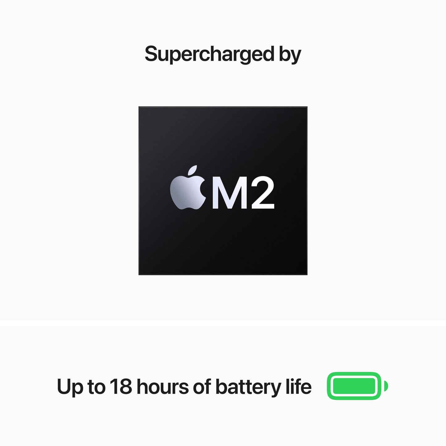 MacBook Air 13 pouces: Puce Apple M2 avec CPU 8 cœurs et GPU 8 cœurs, 8 Go, 256 Go - Minuit (Azerty FR)