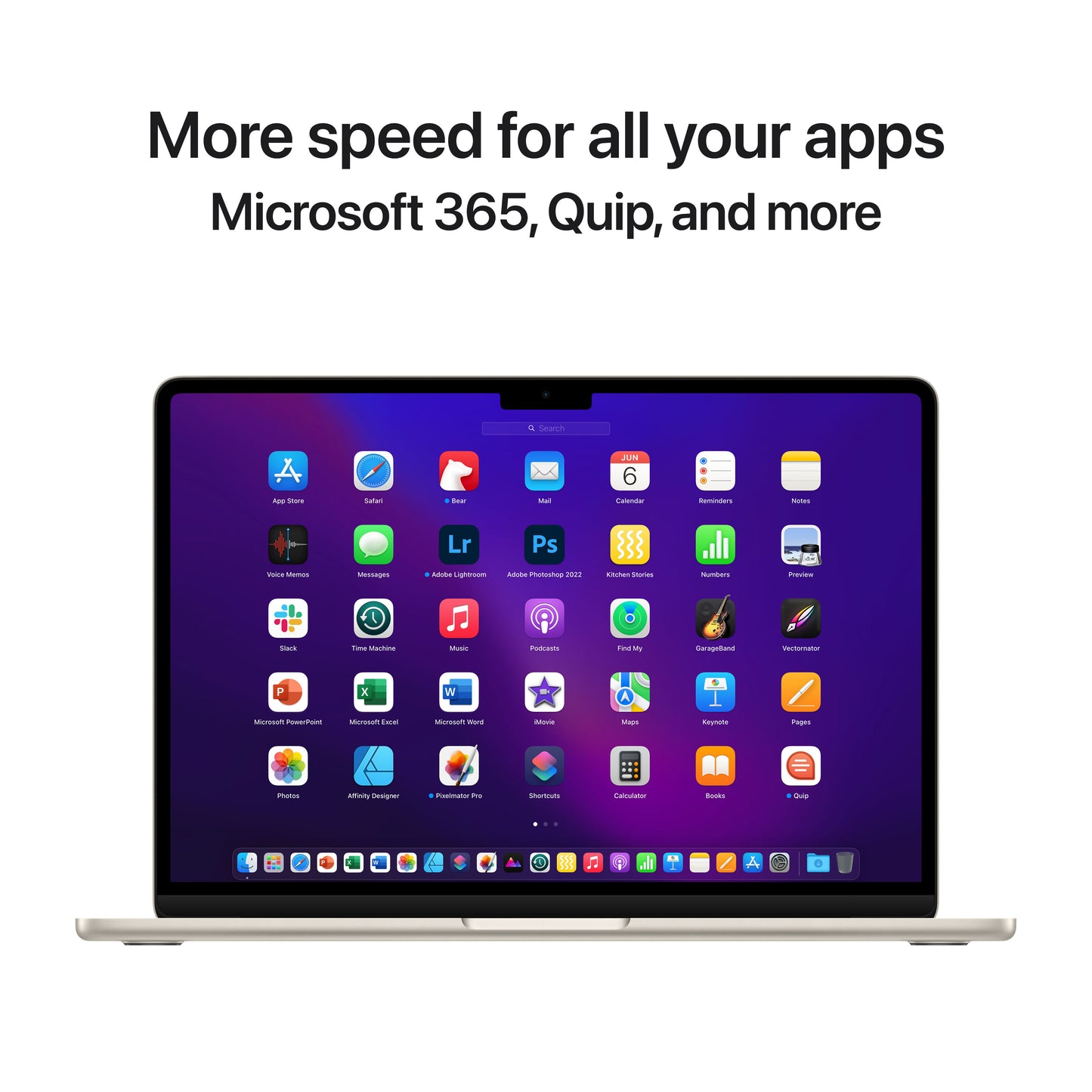 [OPEN BOX] CTO MacBook Air 13 pouces : Puce Apple M2 avec CPU 8 cœurs et GPU 10 cœurs, 16 Go, 1 To - Lumière stellaire - FR (Azerty)