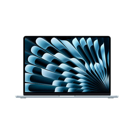 [OPEN BOX] MacBook Air 15 pouces: Puce Apple M5 avec CPU 10 cœurs et GPU 10 cœurs, 16 Go, 1 To SSD - Ciel (Qwerty NL)