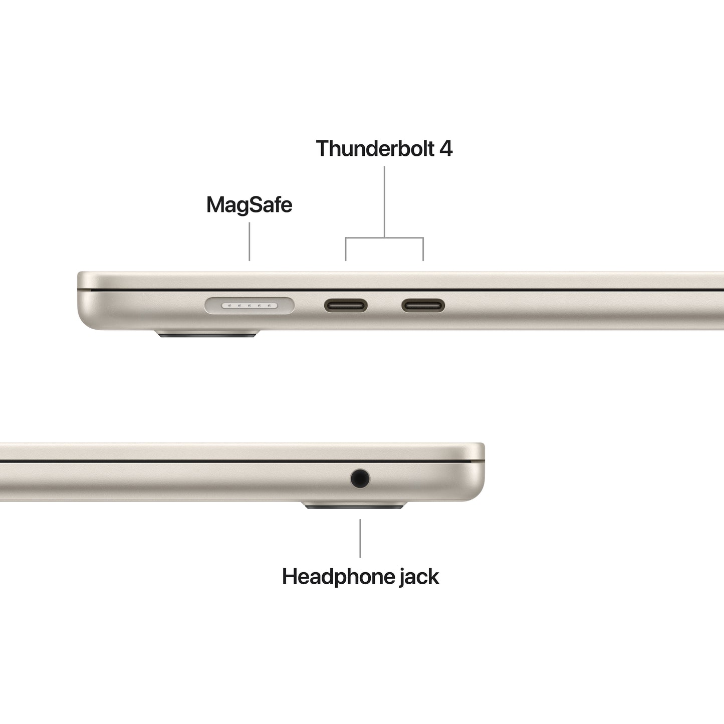 [OPEN BOX] 15-inch MacBook Air: Apple M5-chip met 10‑Core CPU en 10‑Core GPU, 16 GB, 512 GB SSD - Sterrenlicht (Azerty FR)