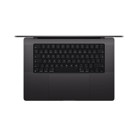 EOL 16-inch MacBook Pro: Apple M4 Pro-chip met 14‑core CPU en 20‑core GPU, 48 GB, 512 GB - Spacezwart (Azerty FR)