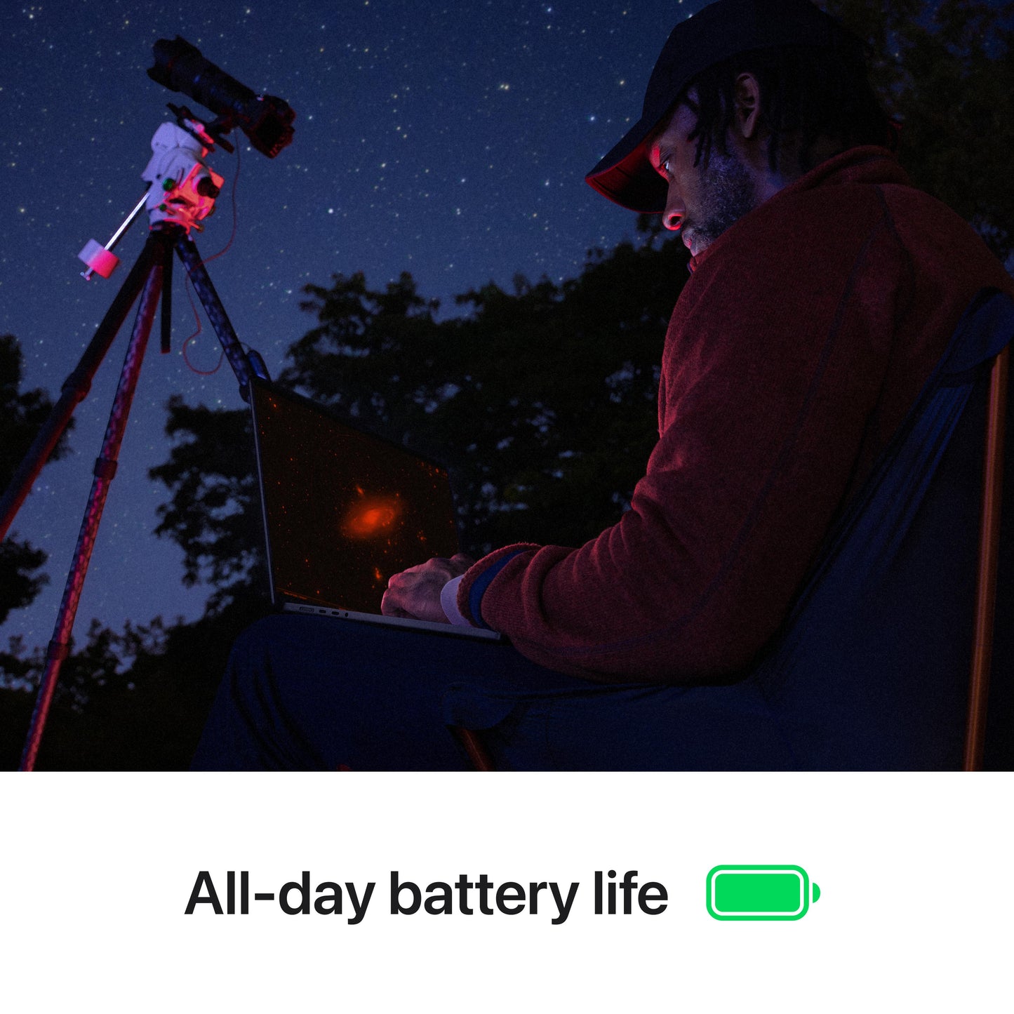 16-inch MacBook Pro: Apple M4 Max-chip met 16‑core CPU en 40‑core GPU, 48 GB, 1 TB - Spacezwart (Azerty FR)