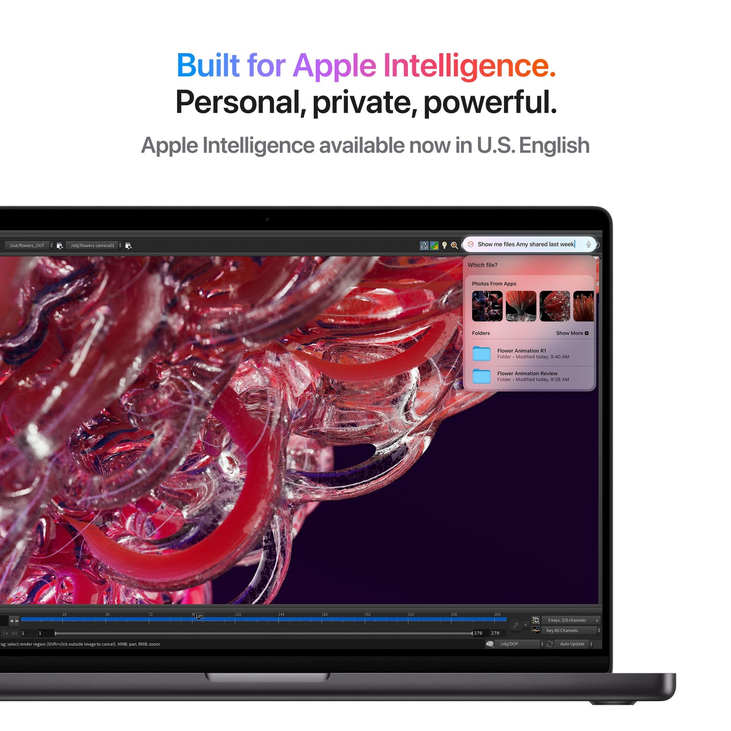 16-inch MacBook Pro: Apple M4 Pro-chip met 14‑core CPU en 20‑core GPU, 48 GB, 512 GB - Spacezwart (Azerty FR)