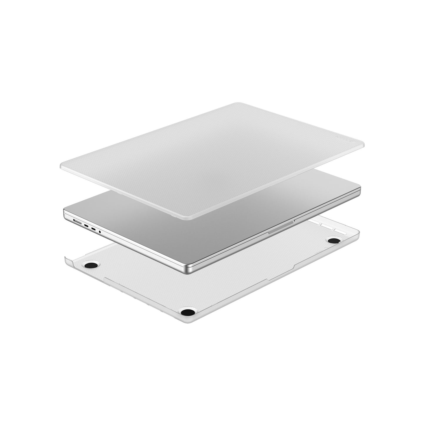 EOL Incase Hardshell voor MacBook Pro 16-inch (2021) - Dots - Transparant