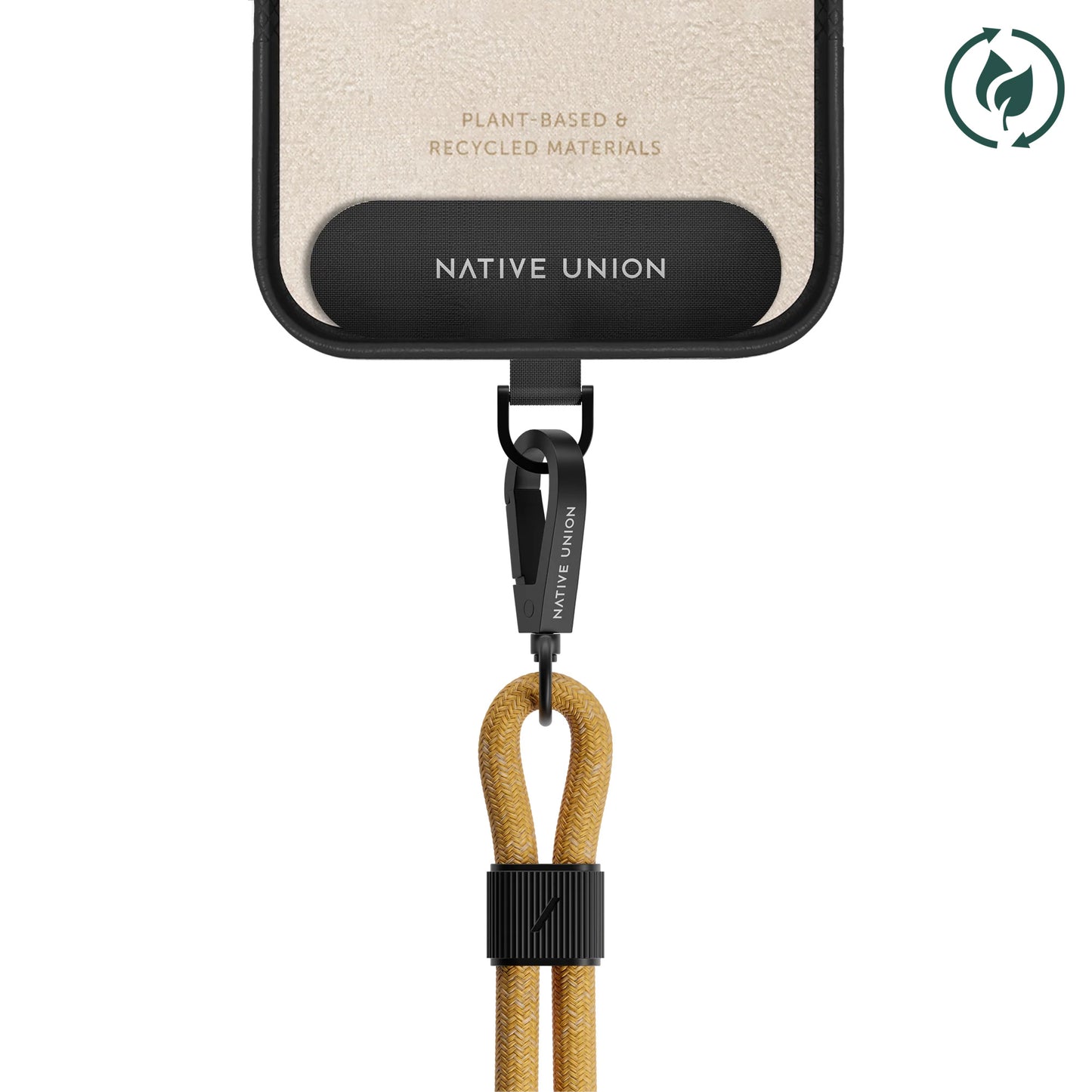 Native Union City Grip Strap - Mosterdgeel