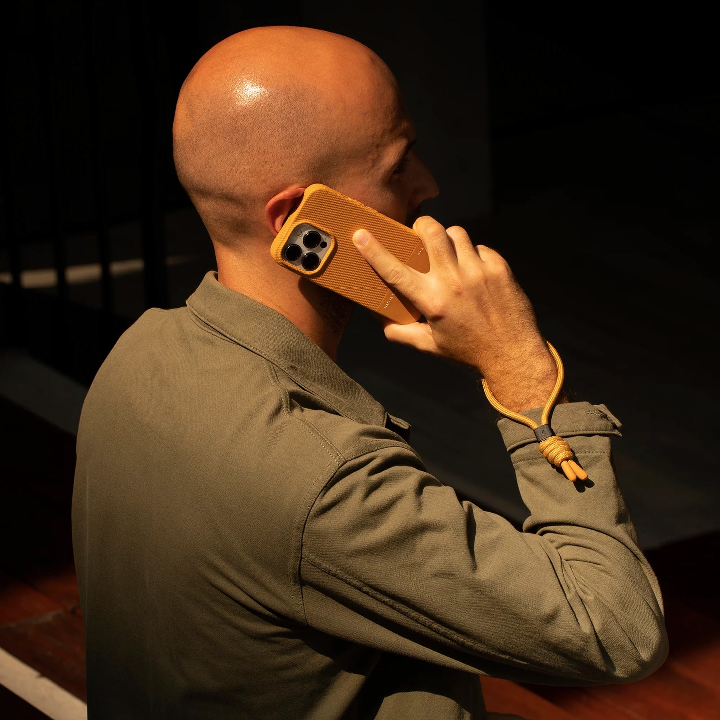 Native Union City Grip Strap - Mosterdgeel