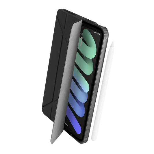 Pipetto Origami Case voor iPad mini 6/7 - Zwart