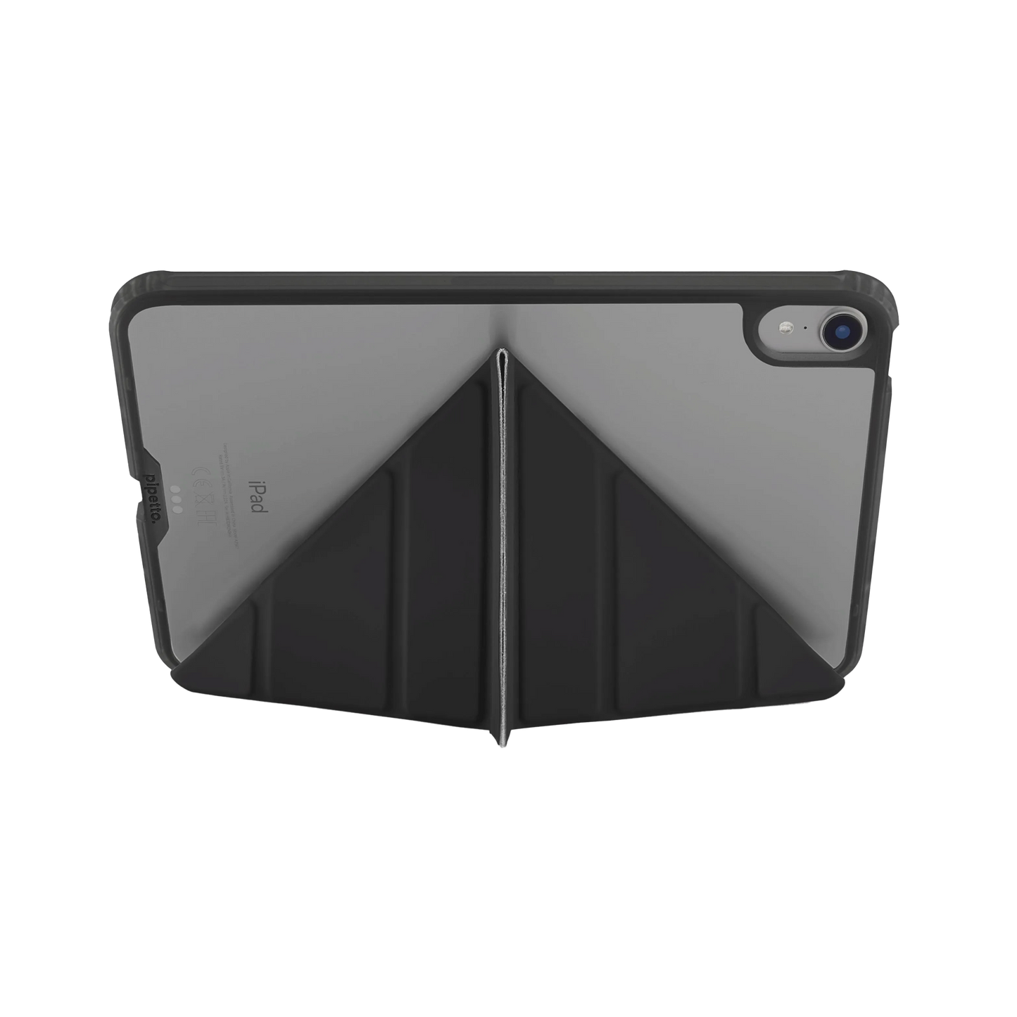 Pipetto Origami Case voor iPad mini 6/7 - Zwart