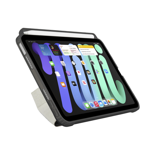 Pipetto Origami Pencil Case voor iPad mini 7 (2024) - Zwart