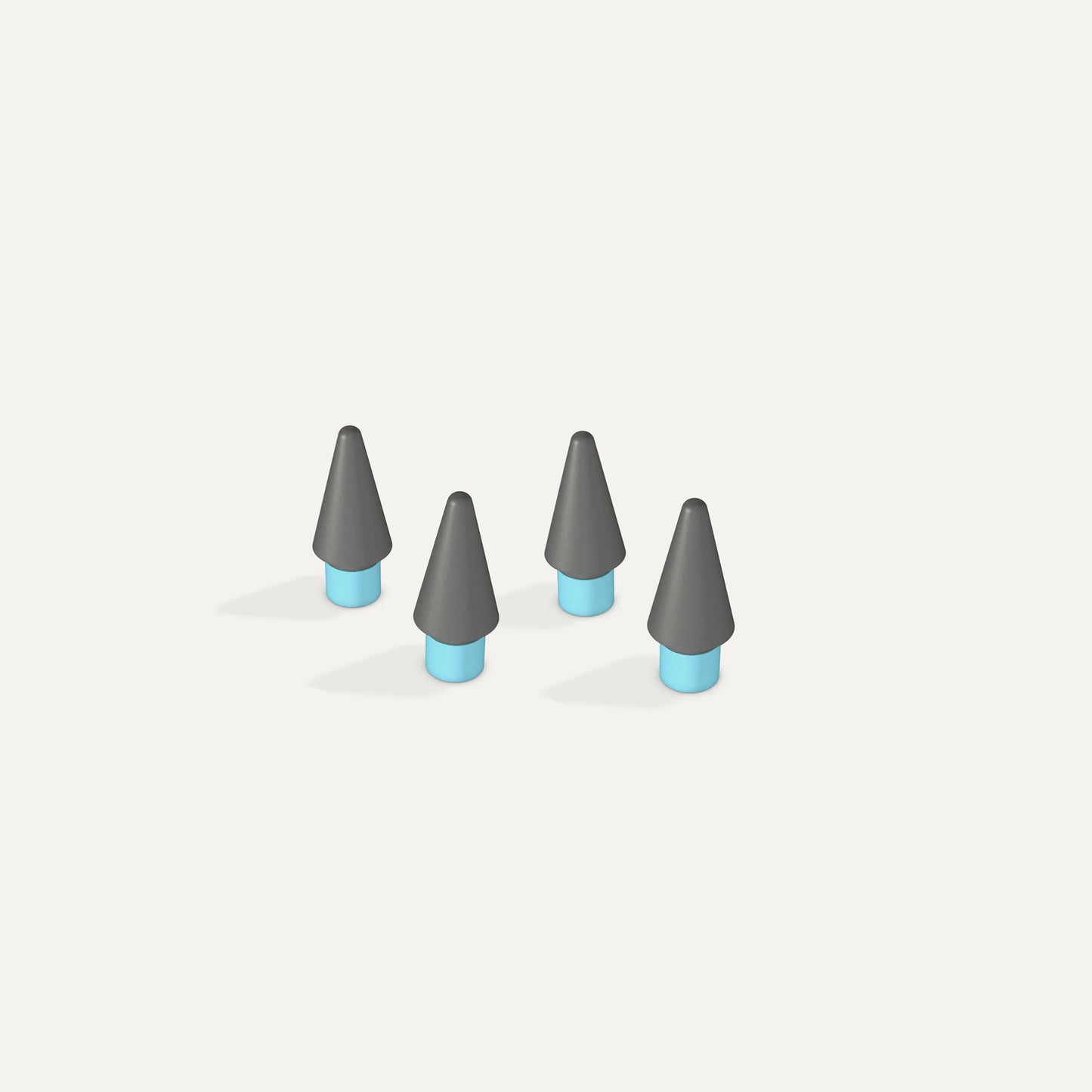 Paperlike Pointes pour Apple Pencil - Lot de 4 - Gris