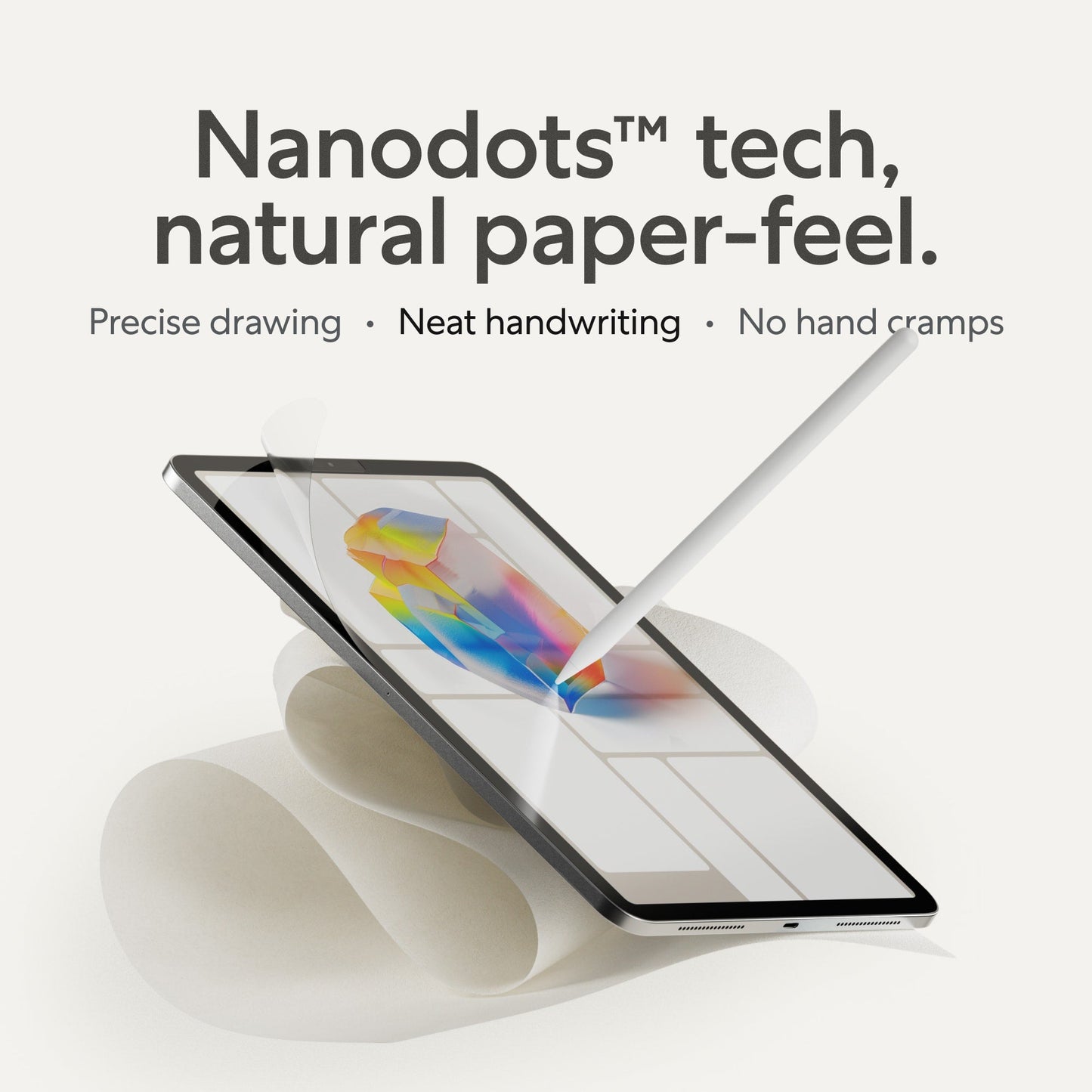 Paperlike 3 | Screenprotector pour iPad Air 11 pouces (M2/M3/M4)