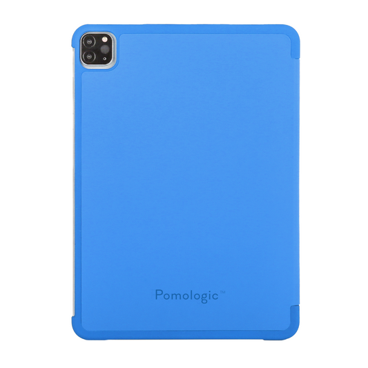 Pomologic BookCase pour iPad Air 11 pouces (M2/M3) - Bleu