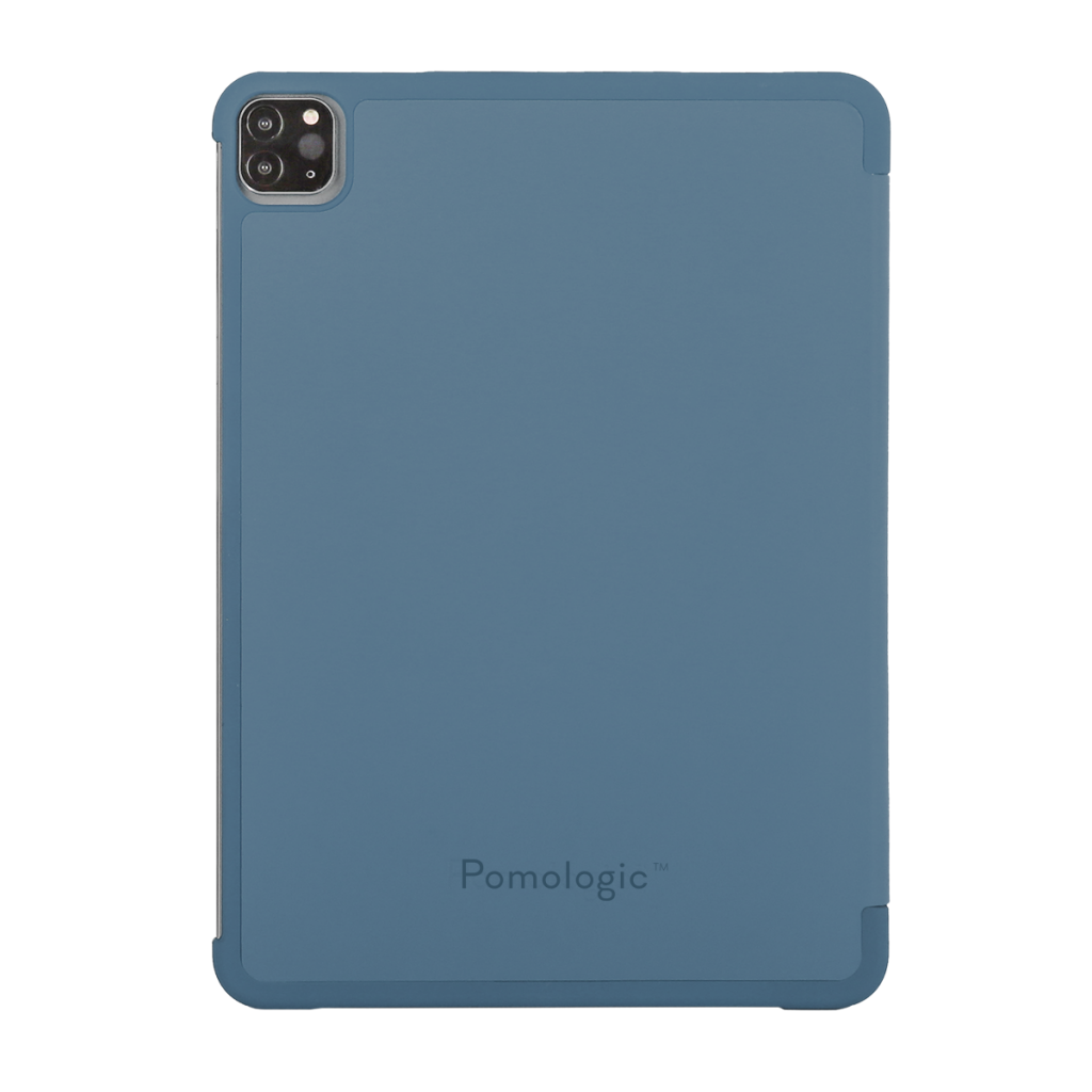 Pomologic BookCase pour iPad Air 11 pouces (M2/M3/M4) - Bleu marine