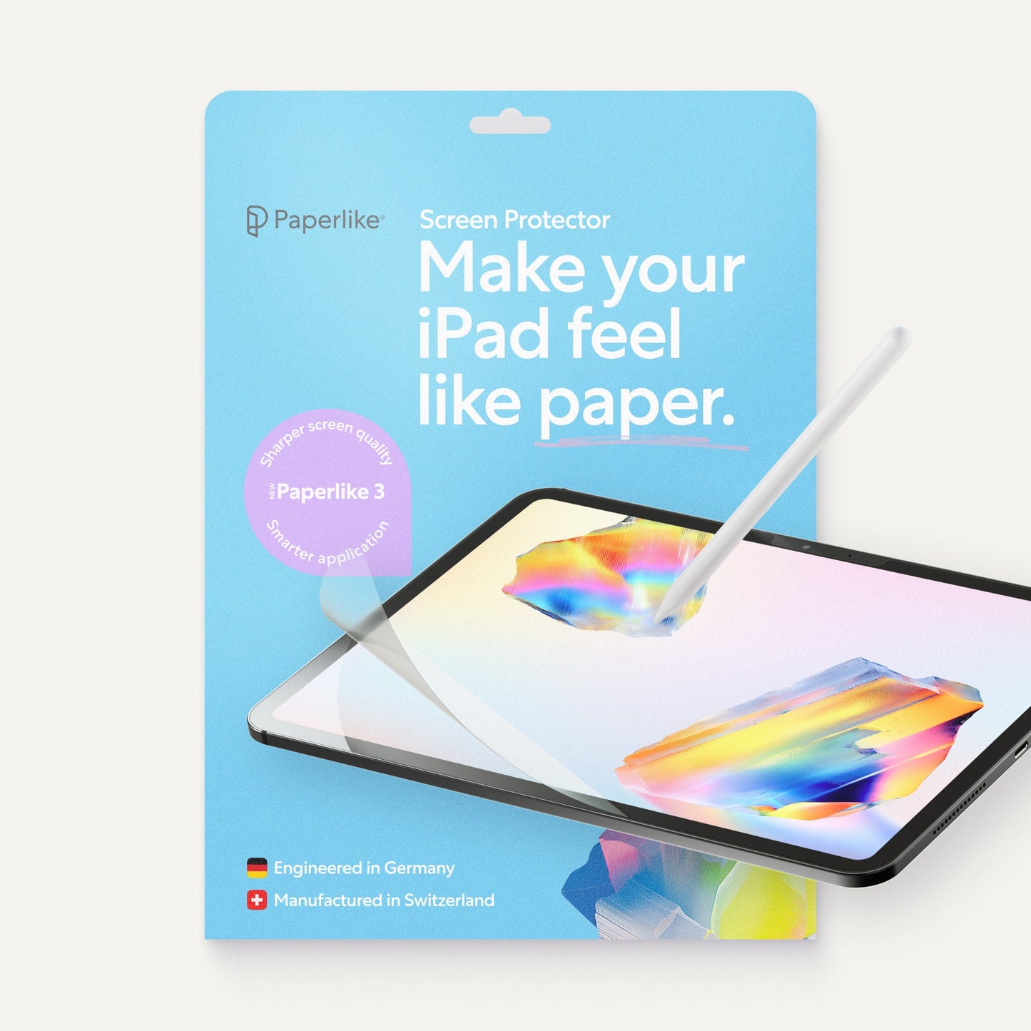 Paperlike 3 | Screenprotector pour iPad Air 11 pouces (M2/M3/M4)