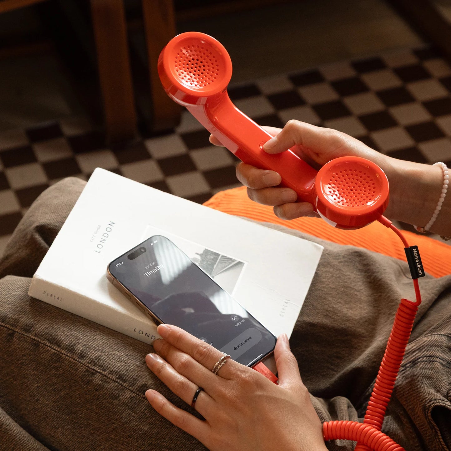 Native Union POP Phone - USB-C - Rood