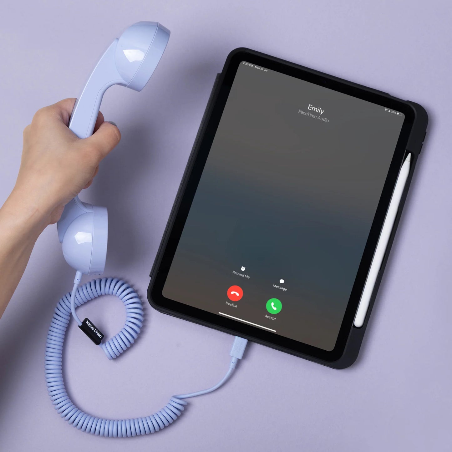 Native Union POP Phone - USB-C - Azur