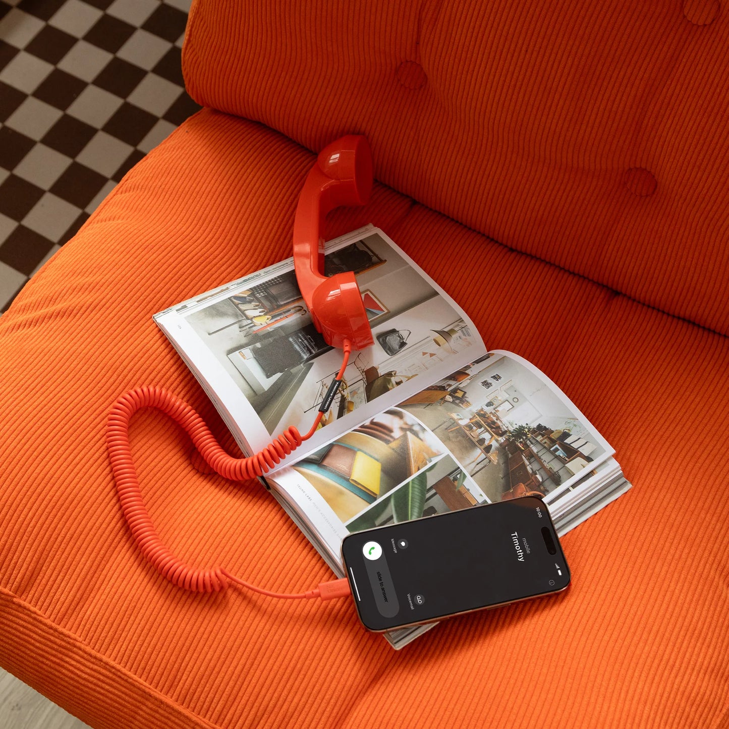 Native Union POP Phone - USB-C - Rood