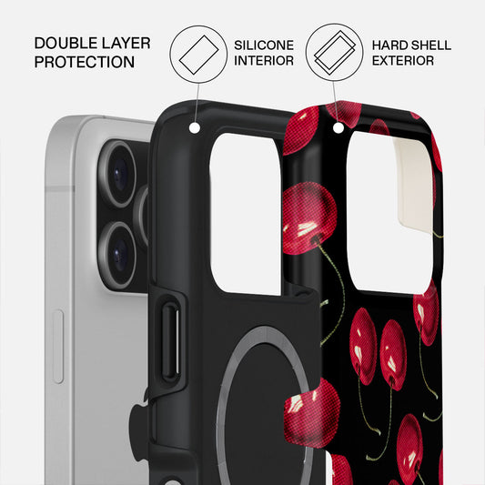 Burga Tough Case avec MagSafe pour iPhone 17 Pro - Cherrybomb
