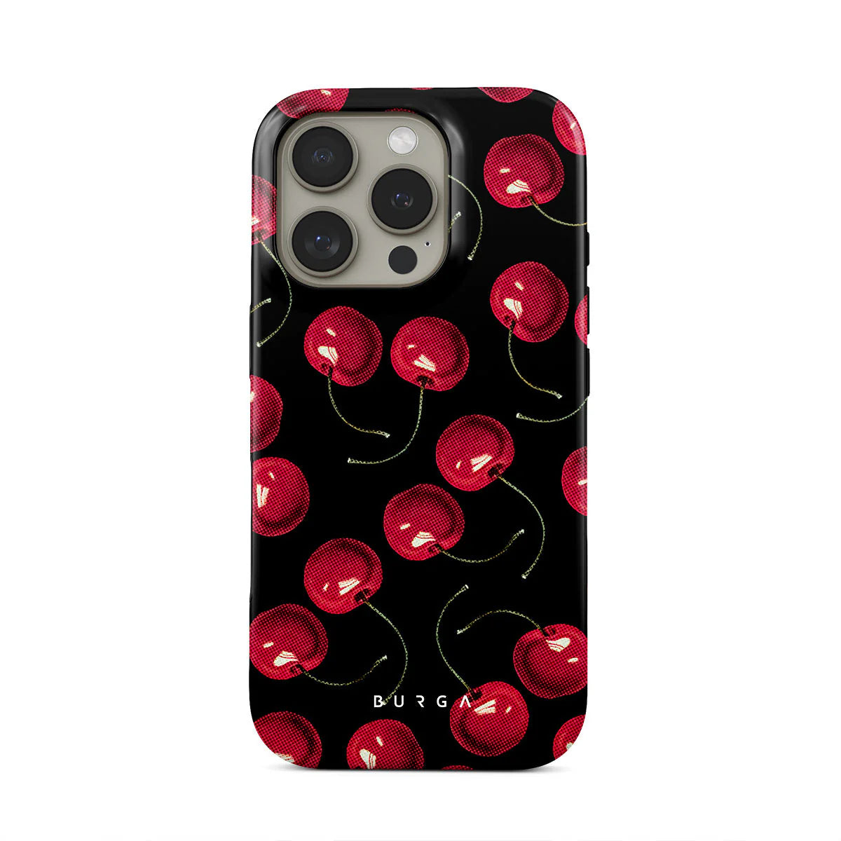 Burga Tough Case met MagSafe voor iPhone 16 Pro Max - Cherrybomb