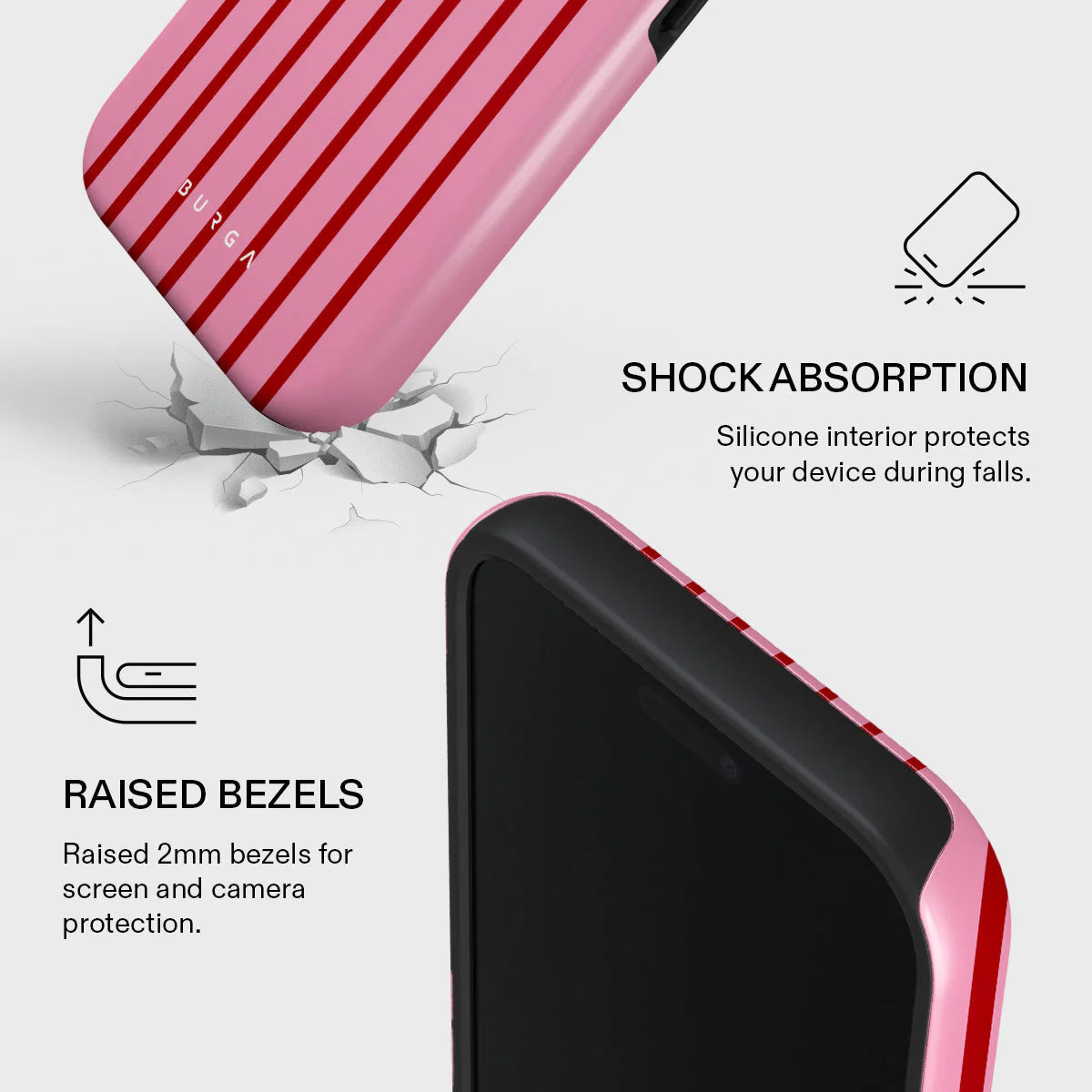 Burga Tough Case avec MagSafe pour iPhone 17 Pro Max - Favorite Bikini