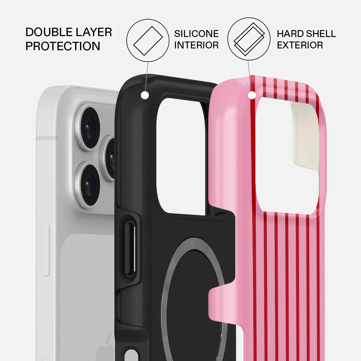 Burga Tough Case avec MagSafe pour iPhone 17 Pro - Favorite Bikini