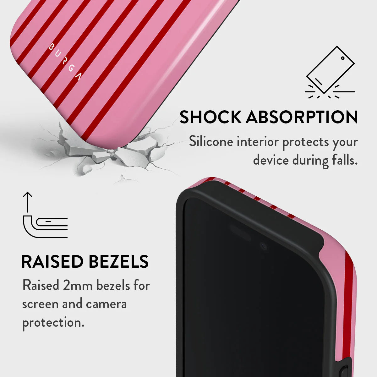 Burga Tough Case met MagSafe voor iPhone 16 Pro Max - Favorite Bikini