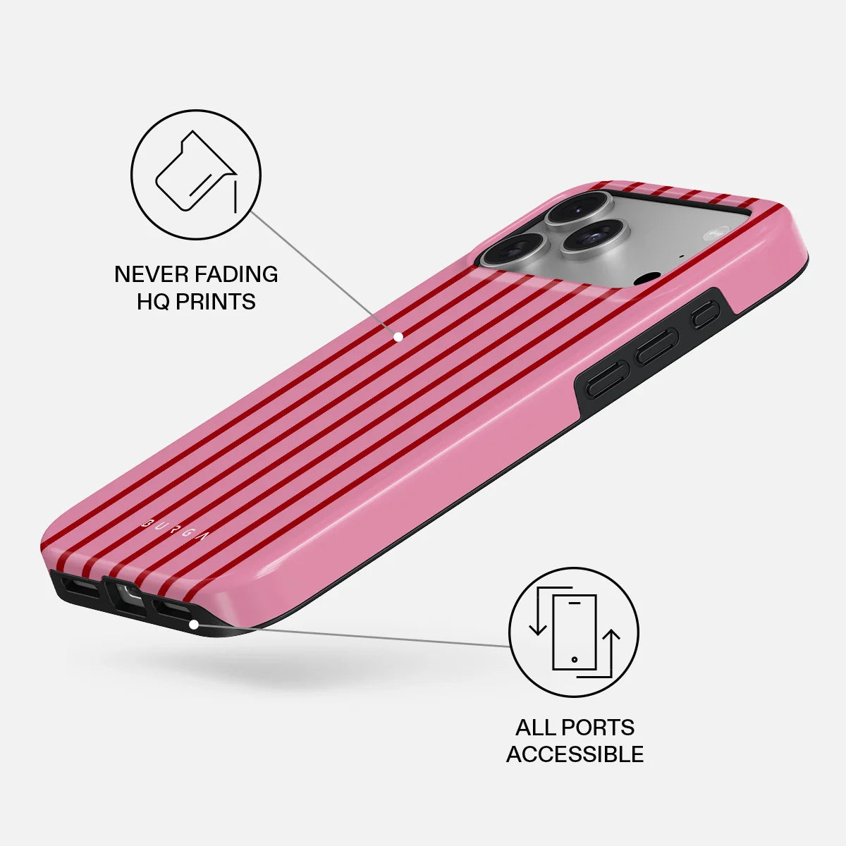 Burga Tough Case avec MagSafe pour iPhone 18 Pro Max/17 Pro Max - Favorite Bikini
