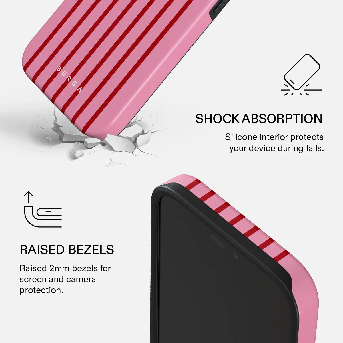 Burga Tough Case avec MagSafe pour iPhone 18 Pro Max/17 Pro Max - Favorite Bikini