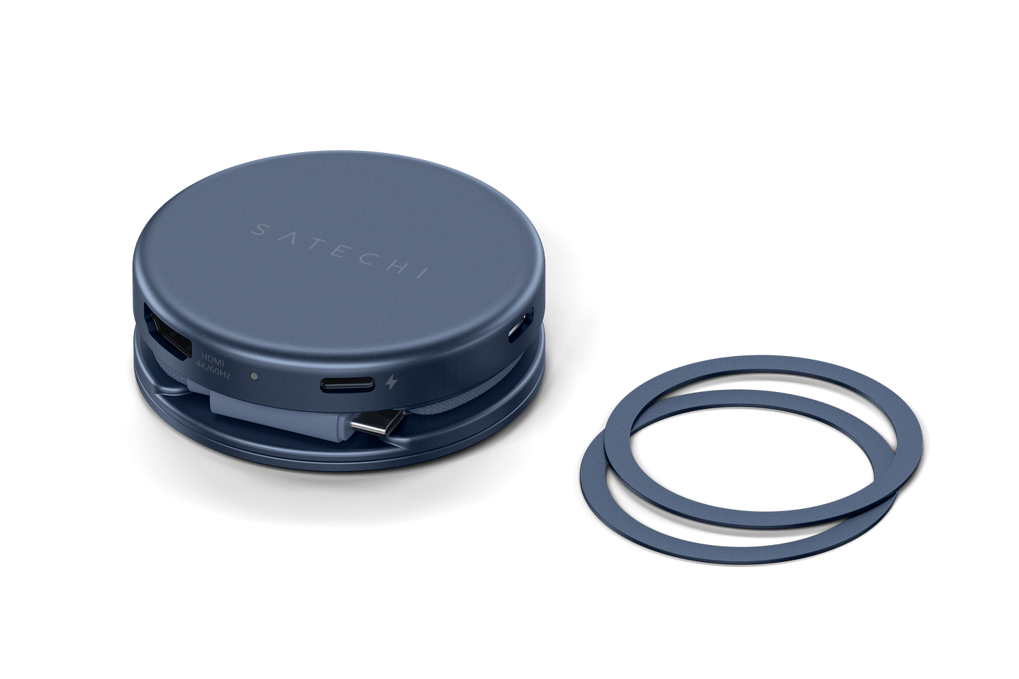 Satechi OntheGo 5-in-1 Multiport Adapter - Indigo