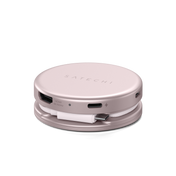 Satechi OntheGo 5-in-1 Multiport Adapter - Rose poudré