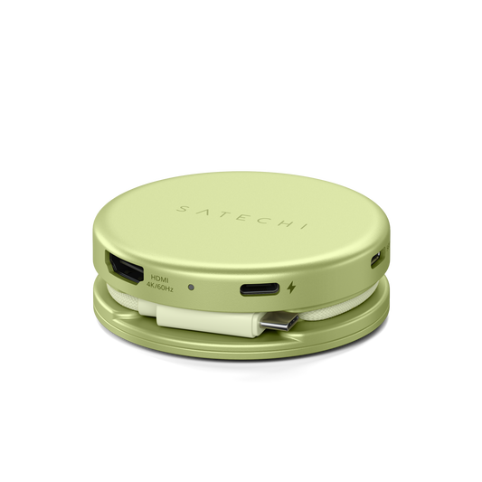 Satechi OntheGo 5-in-1 Multiport Adapter - Citrus