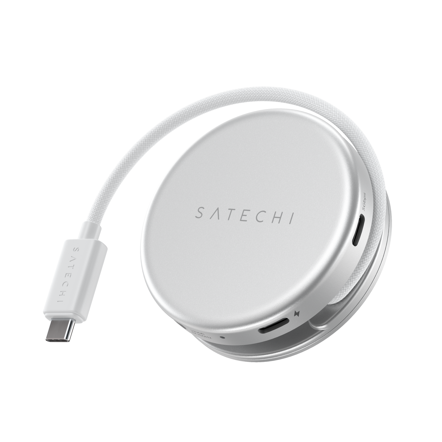 Satechi OntheGo 5-in-1 Multiport Adapter - Zilver